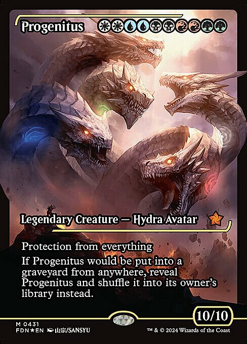 Progenitus Card Front