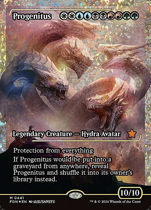 Progenitus Card Front