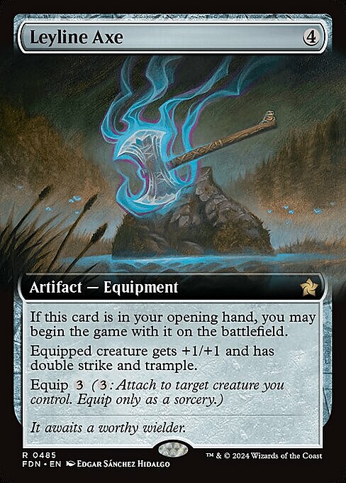 Leyline Axe Card Front