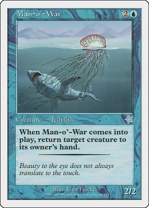 Man-o'-War Card Front