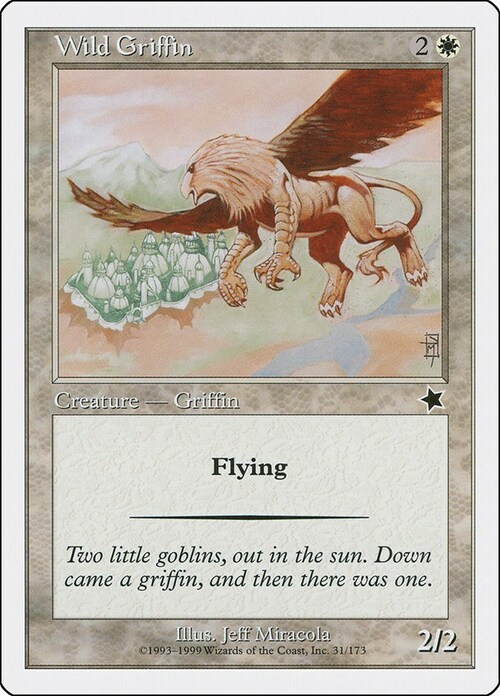 Wild Griffin Card Front