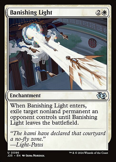 Banishing Light Card Front