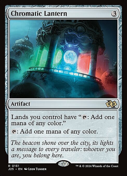 Chromatic Lantern Card Front