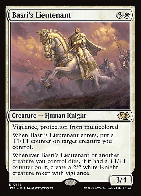 Basri's Lieutenant Card Front