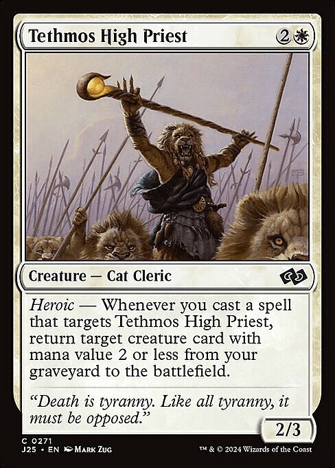 Tethmos High Priest Card Front