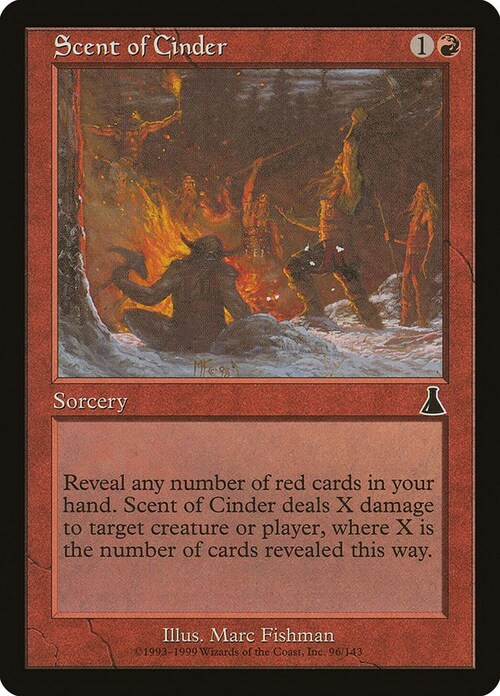 Scent of Cinder Card Front