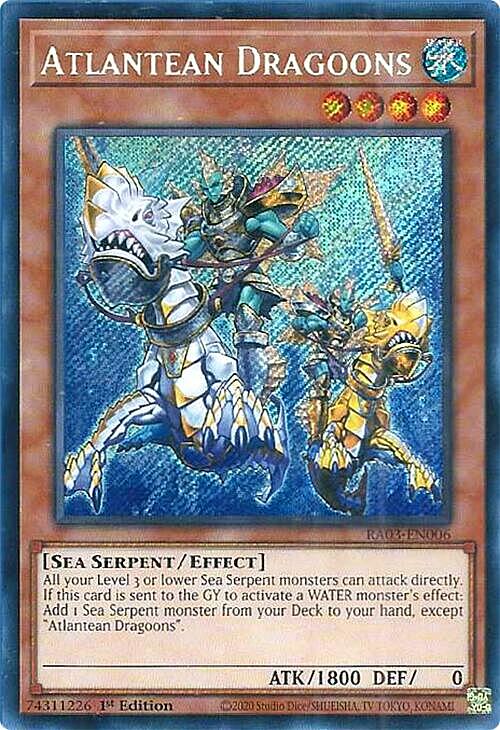 Atlantean Dragoons Card Front