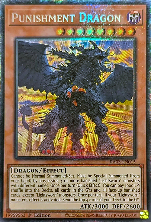 Punishment Dragon Card Front