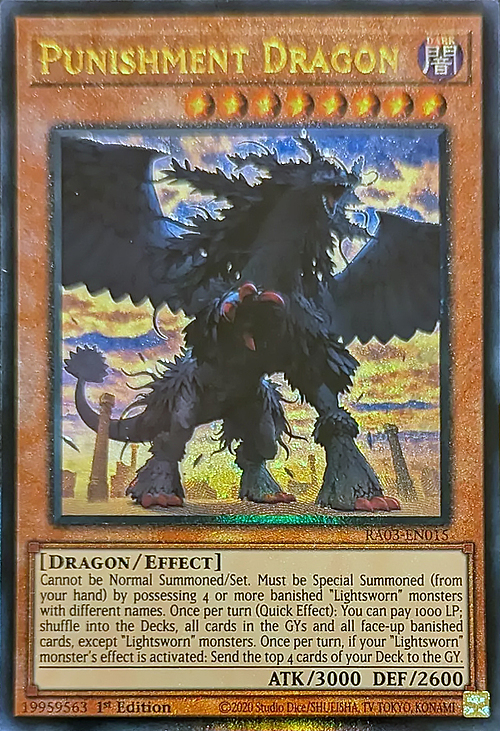 Punishment Dragon Card Front