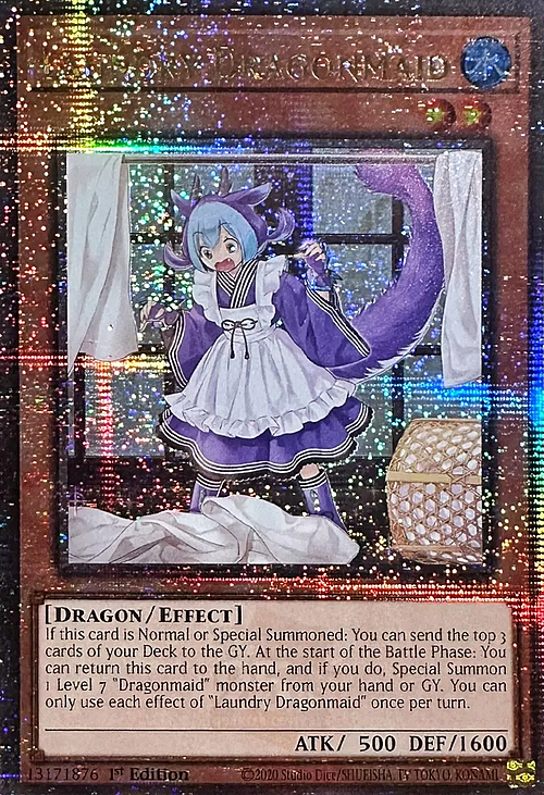 Laundry Dragonmaid Card Front