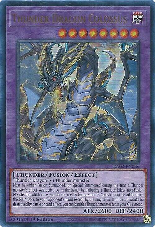 Thunder Dragon Colossus Card Front