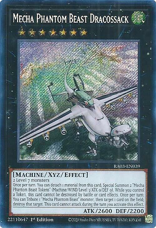 Mecha Phantom Beast Dracossack Card Front