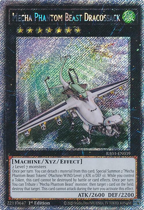 Mecha Phantom Beast Dracossack Card Front