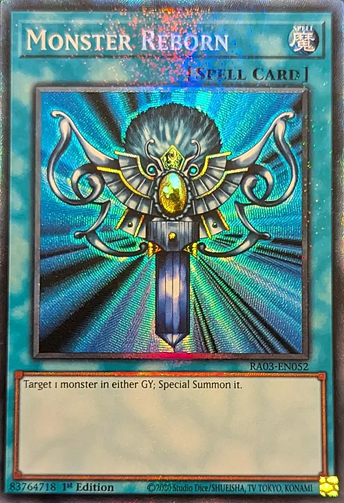 Monster Reborn Card Front