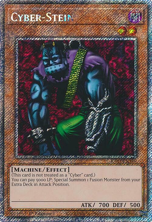 Cyber-Stein Card Front