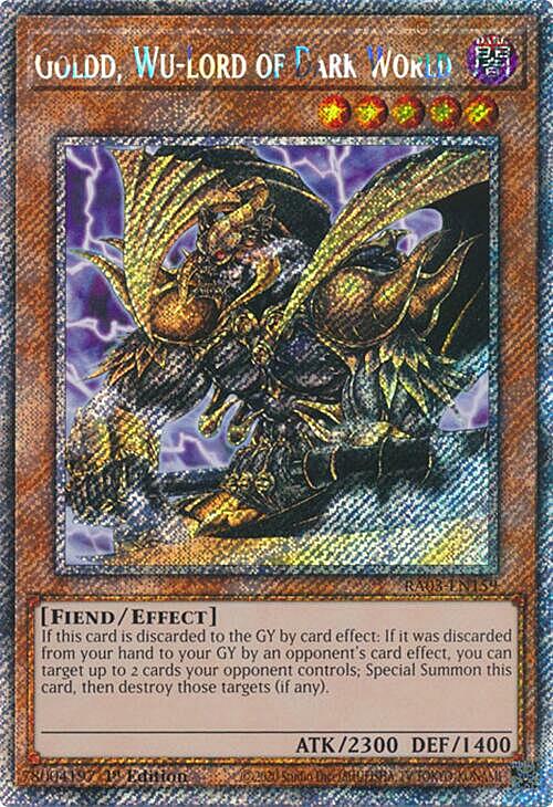 Goldd, Wu-Lord of Dark World Card Front