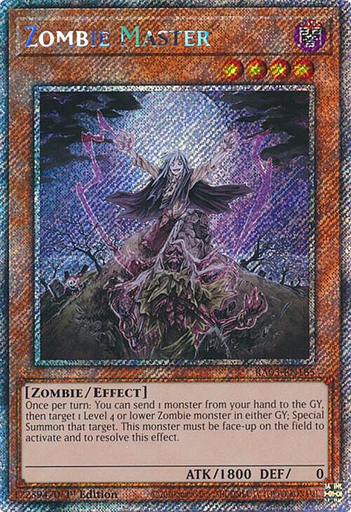 Zombie Master Card Front