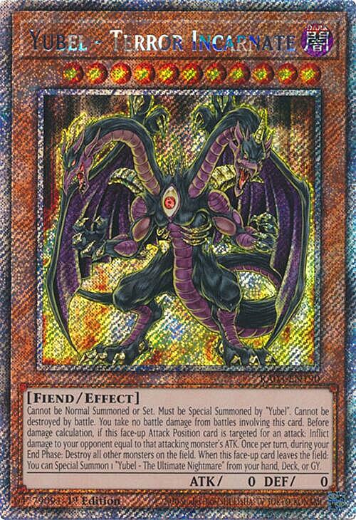 Yubel - Terror Incarnate Card Front