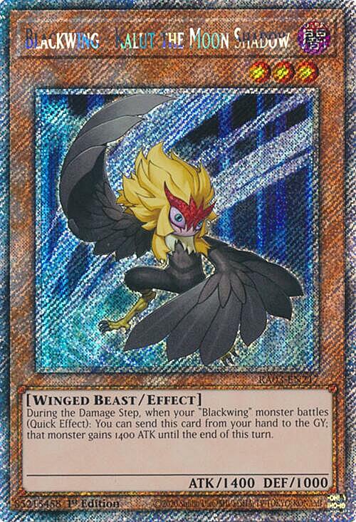 Blackwing - Kalut the Moon Shadow Card Front