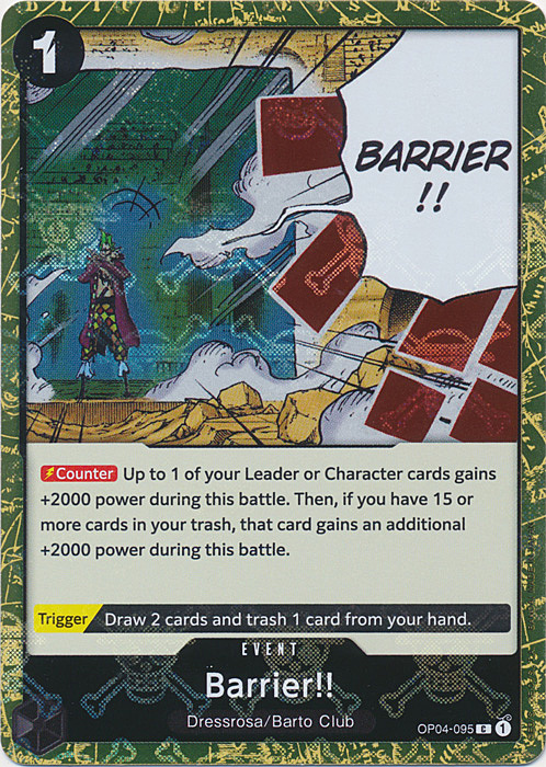 Barrier!! Card Front