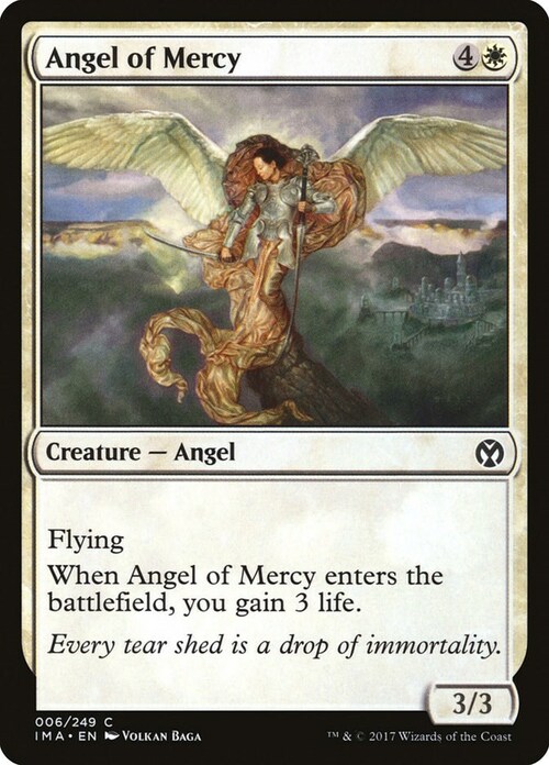 Angel of Mercy Card Front