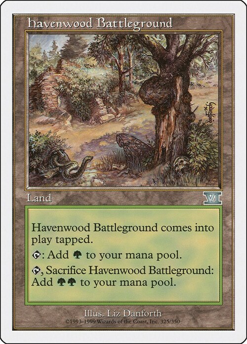 Havenwood Battleground Card Front