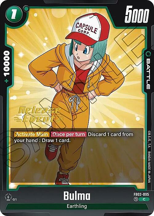 Bulma Card Front