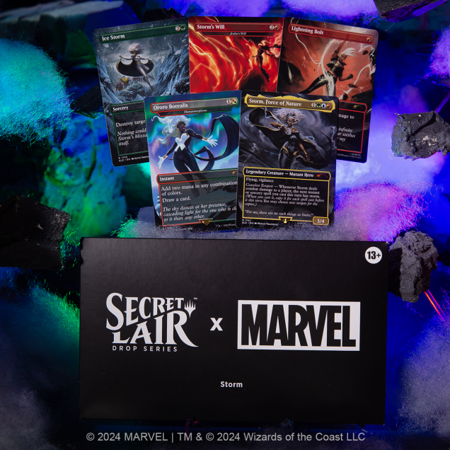 Secret Lair Drop Series: Marvel Superdrop: Secret Lair x Marvel's Storm