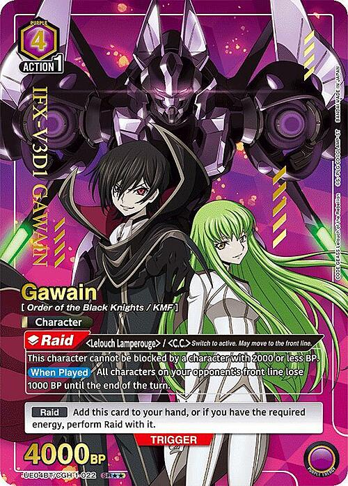 Gawain Card Front