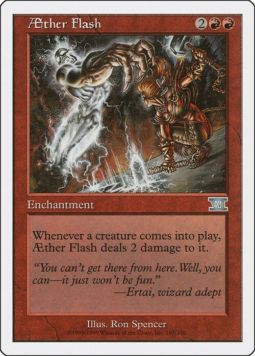 Aether Flash Card Front