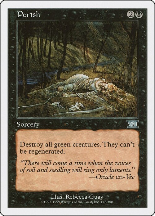 Perish Card Front