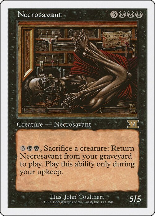 Necrosavant Card Front