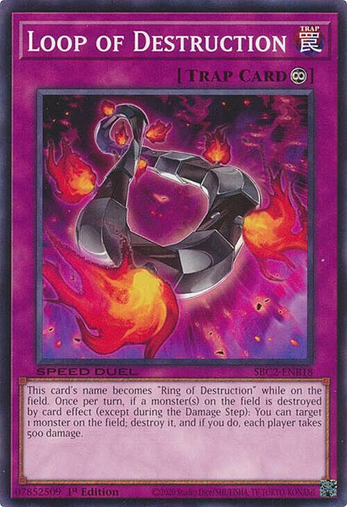 Loop of Destruction Card Front