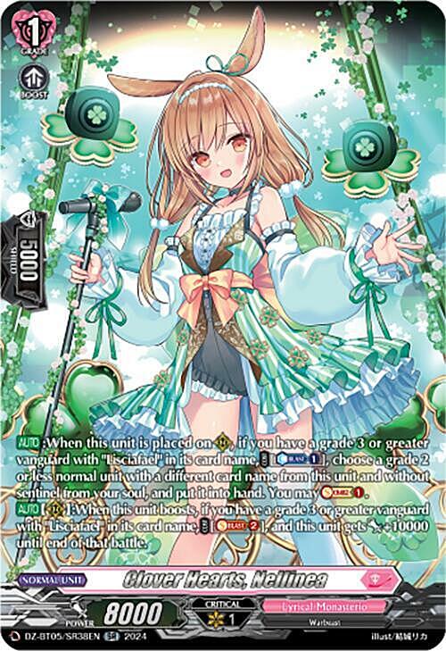 Clover Hearts, Nellinea Card Front