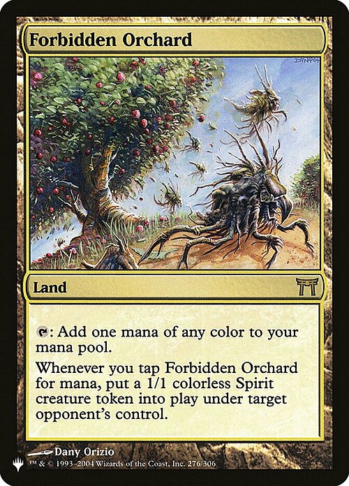 Forbidden Orchard Card Front