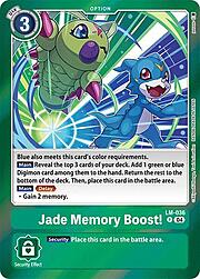 Jade Memory Boost!