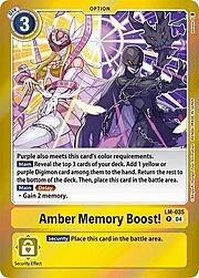 Amber Memory Boost!