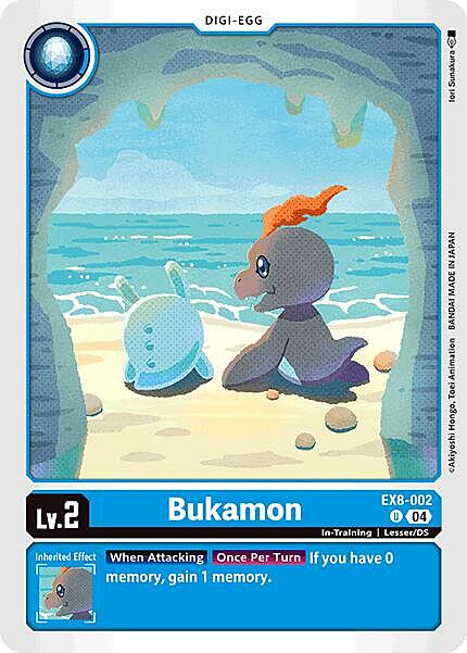 Bukamon Card Front