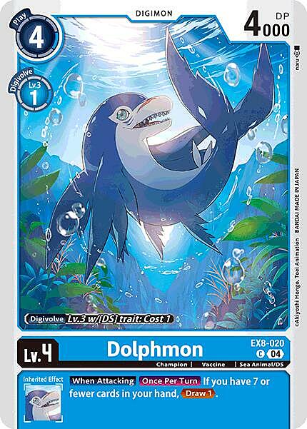 Dolphmon Card Front