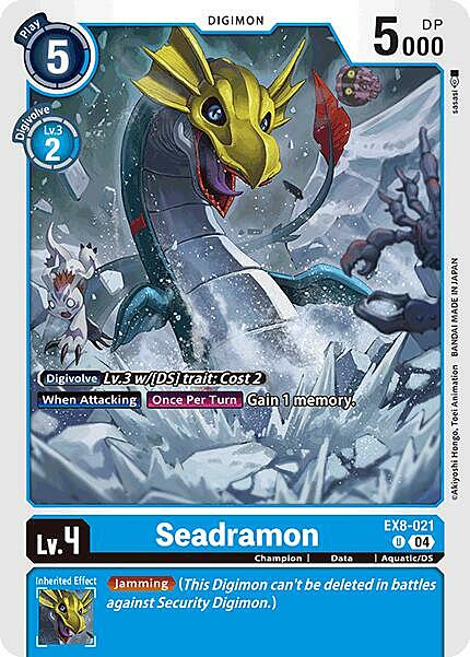 Seadramon Card Front