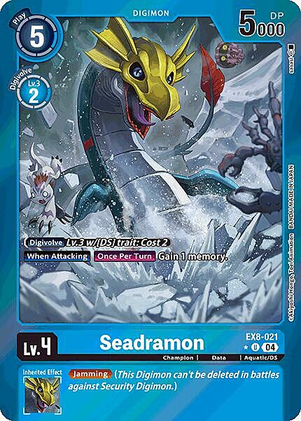 Seadramon Card Front