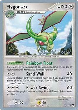 Flygon LV.65 Card Front