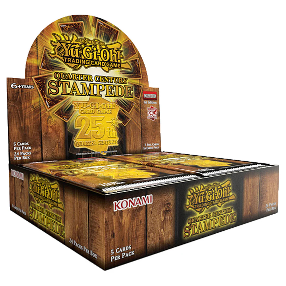 Caja de sobres de Quarter Century Stampede