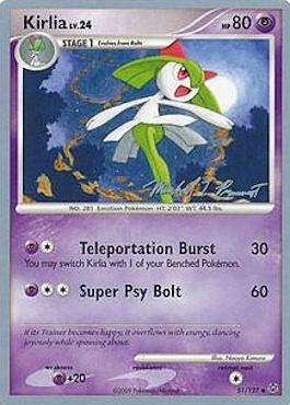 Kirlia LV.24 Card Front