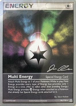 Multi Energy Card Front