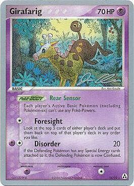 Girafarig Card Front