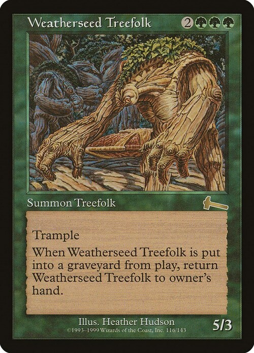 Weatherseed Treefolk Card Front