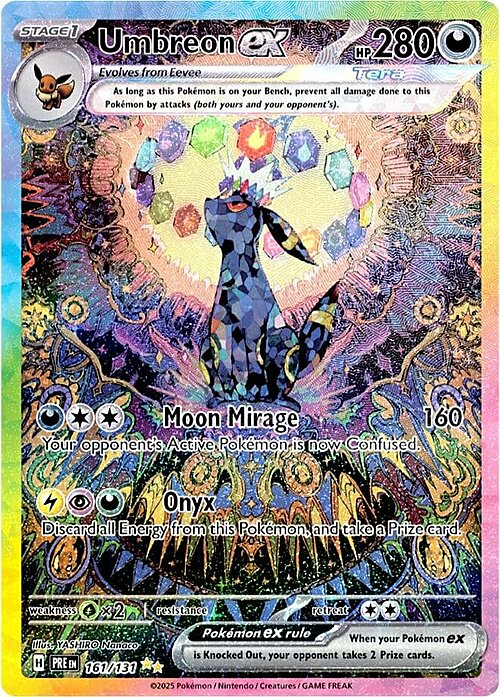 Umbreon ex Card Front