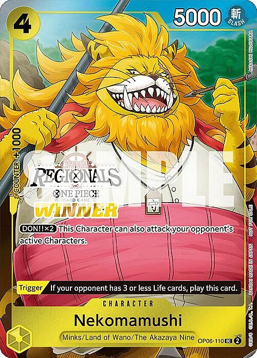 Nekomamushi Card Front