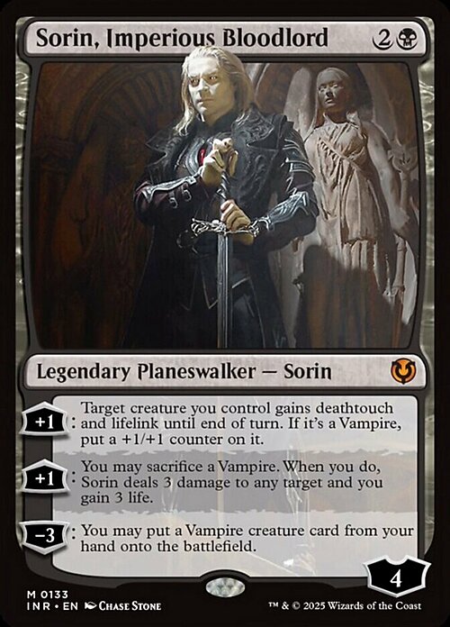 Sorin, Imperious Bloodlord Card Front